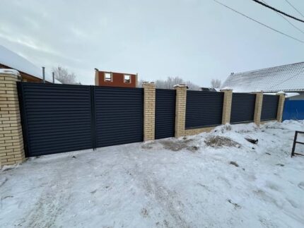 Забор жалюзи Royal LUX под дерево